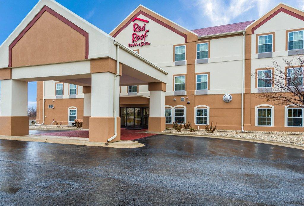 Red Roof Inn & Suites Monee Exterior foto